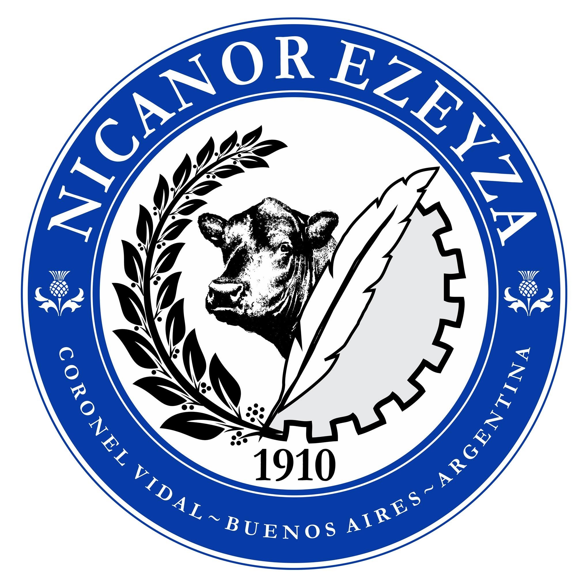 Escudo de la Cooperadora Nicanor Ezeyza, Coronel Vidal